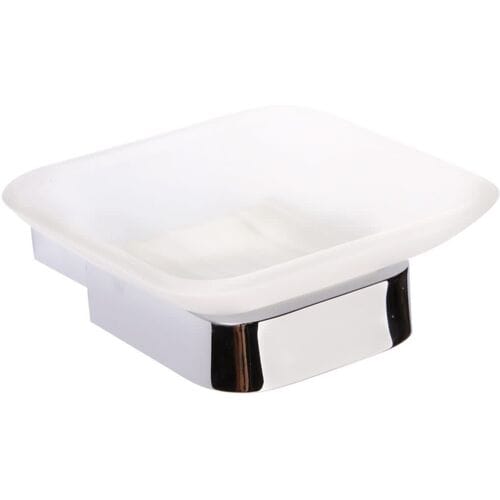 Bravat New York Soap Tray with Dish, Satin 853710