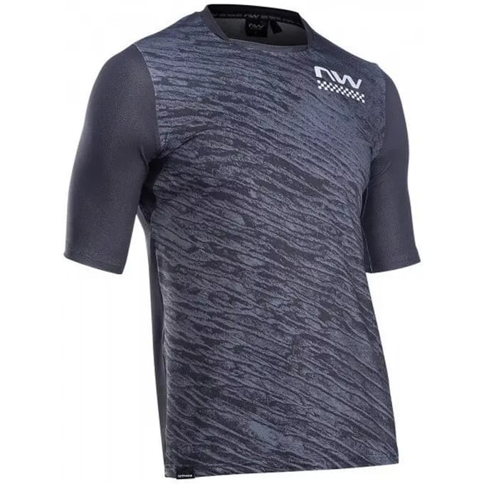Northwave Bomb Jersey Met Korte Mouwen Blauw M Man