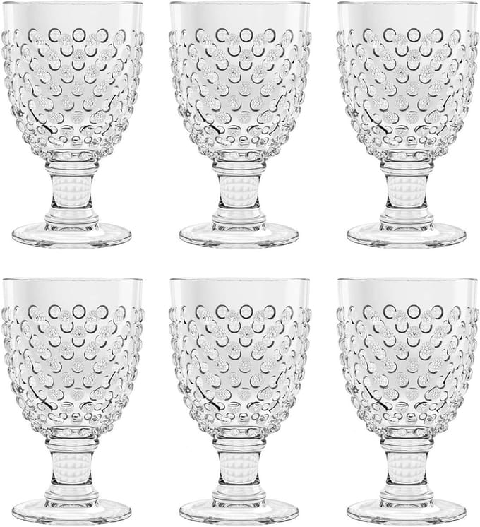 Plastic Drinkglazen - Bekers Set - Buiten Gebruik - Onbreekbaar Ontwerp - 6 Stuks 500ml - Helder