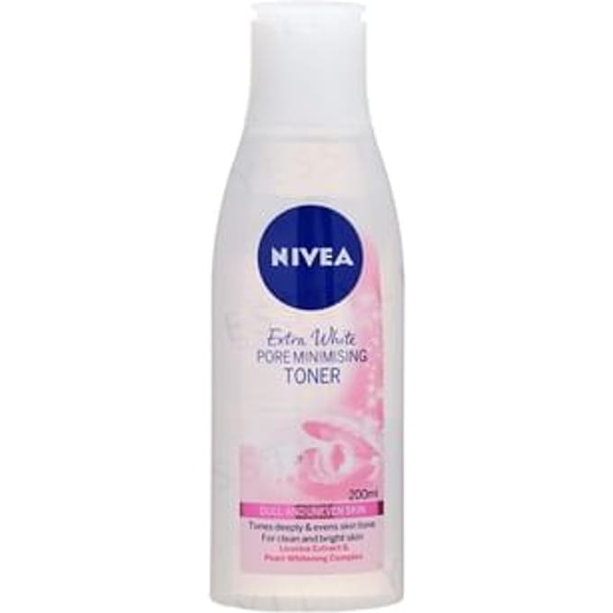 NIVEA - Extra White Pore Minimising Toner With Pearl Extract 200ml