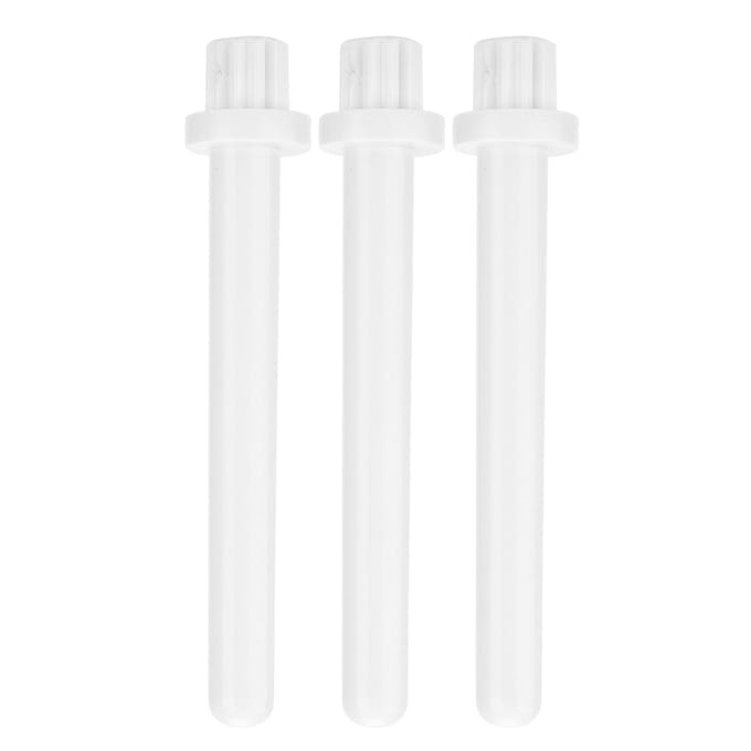 3 stuks Naaimachine Spoel Plastic Kleermakerij Hulpaccessoires voor Knutselenthousiasten white
