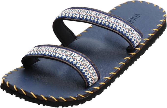 Yoga sandalen mannen - donkerblauw 41 Slippers YOGISTAR
