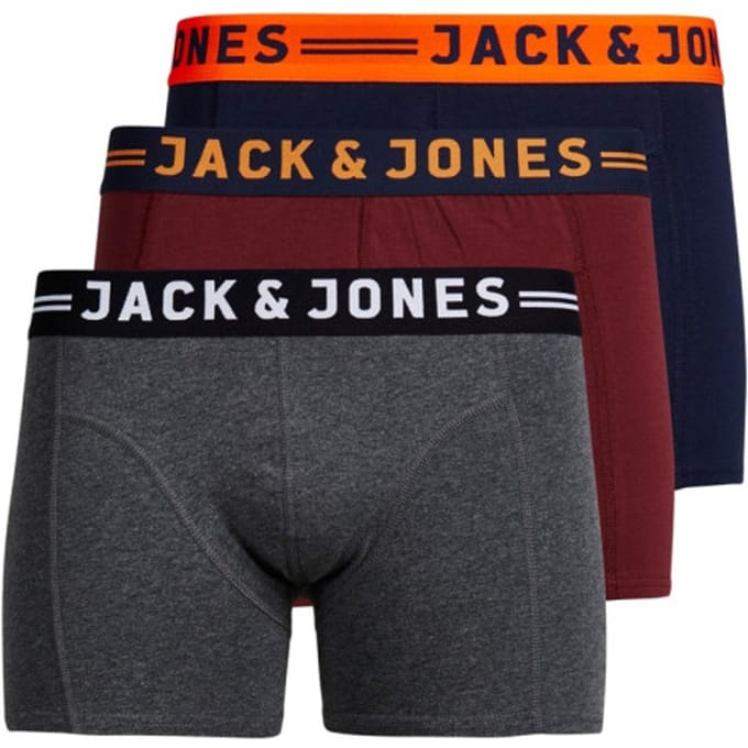 JACK&JONES JUNIOR JACLICHFIELD 3 Pack Jongens Onderbroek