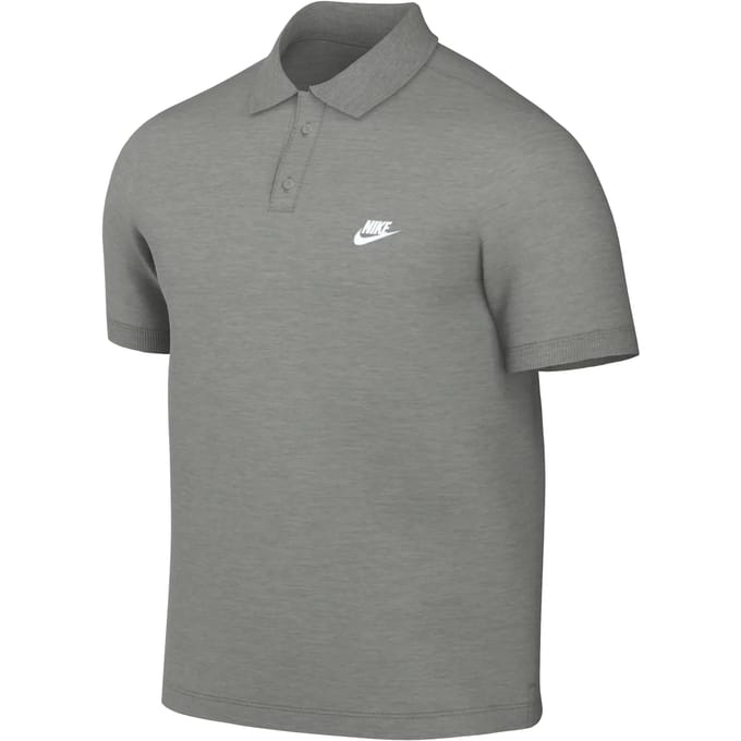 Nike Club Poloshirts Heren - Grijs - Maat M
