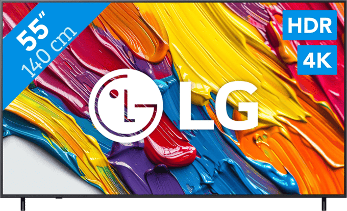 55" LG QNED82 AI 4K Smart TV 2025 - 55QNED82A6B