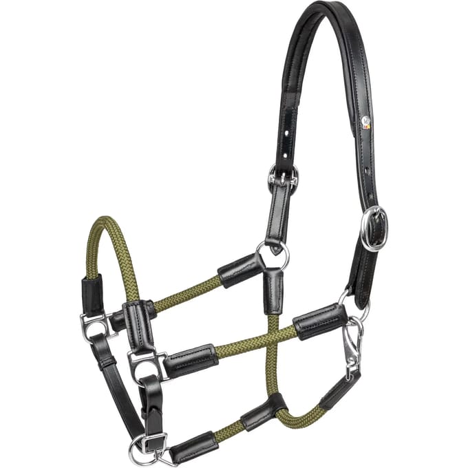 WALDHAUSEN X-LINE NEVADA LEDEREN HALSTER Zwart-groen