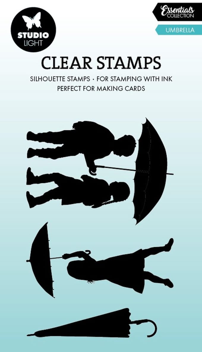 Clear stamps Umbrella - Essentials nr. 879