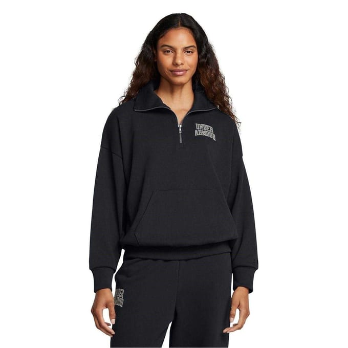 Under Armour Dames/Dames Icon Sweatshirt (Zwart)