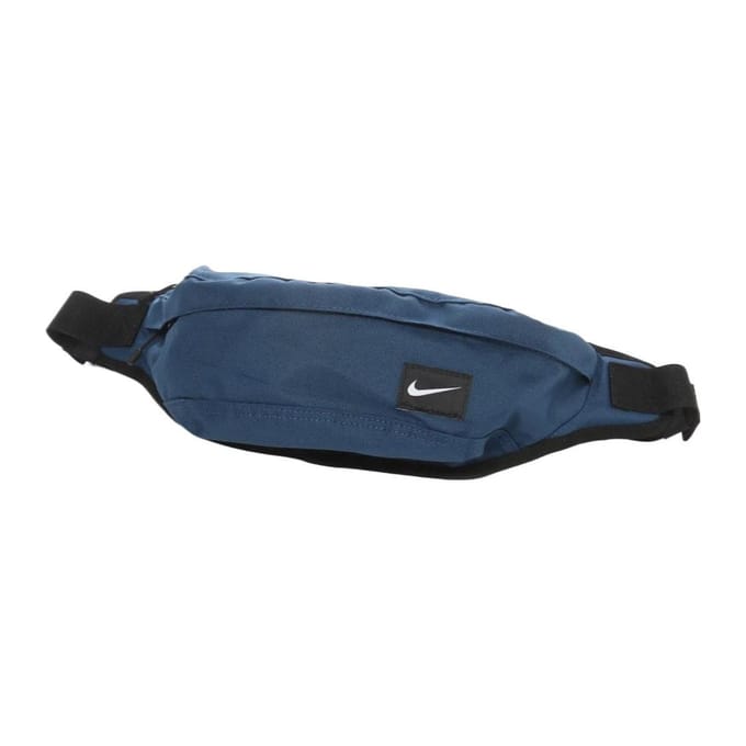 Sac banane Nike à fermeture éclair en polyester Taille normale Unisexe Bleu BA4272-415 blue