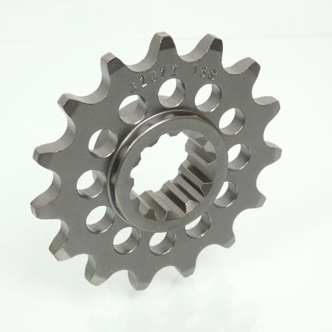 Pignon de sortie de boite Esjot pour moto 15 dents pas 520 Neuf