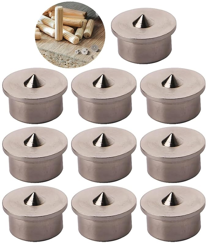 Deuvel Pin Center Houtbewerking Uitlijn Tool Set - 10 Stuks 10 mm