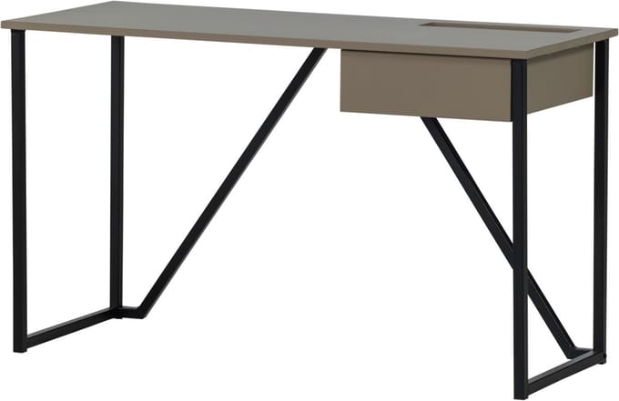 WOOOD New Julius Bureau - Grenen - Mud - 75x126x53