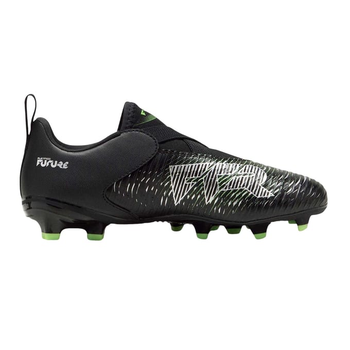 Puma Kinder/kinder Future Match Stevige Grond Voetbalschoenen (Puma zwart/wit)