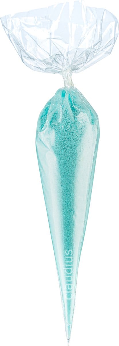Scrubzout Hamam - 300 gram in puntzak transparant- set van 6 stuks - Hydraterende Lichaamsscrub