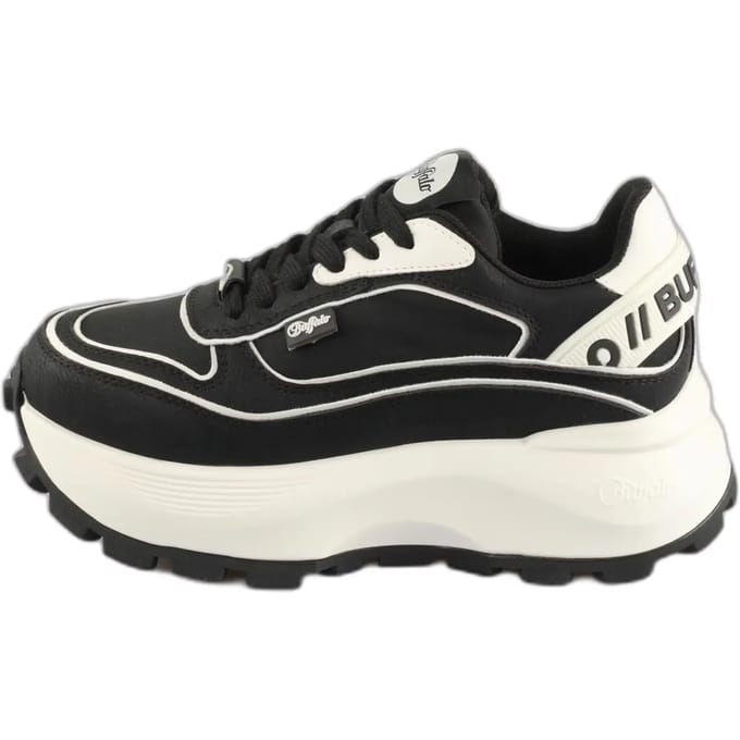 Vegan nappa en nylon dames sneakers Buffalo Manhatten One
