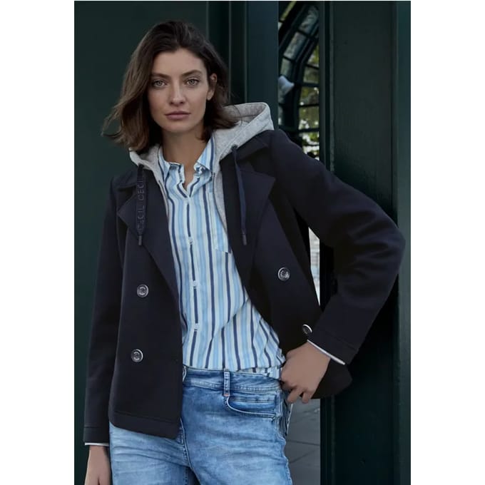 Korte scuba trenchcoat