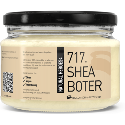 Natural Heroes Shea Butter (Biologisch & Ontgeurd) - 100 ml