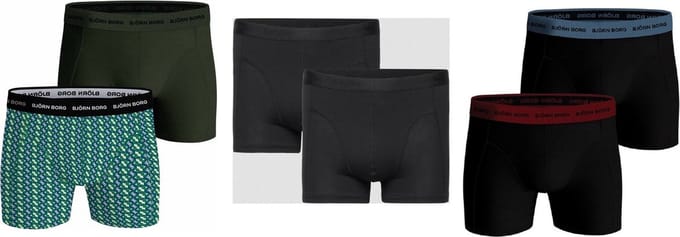 Björn Borg - 6 Pack - Cotton Stretch Boxers - Mix Kleuren - Heren - Maat S