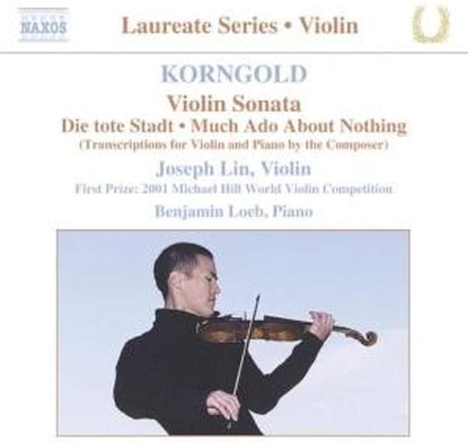 Joseph Lin & Benjamin Loeb - Korngold: Violin Sonata (CD)