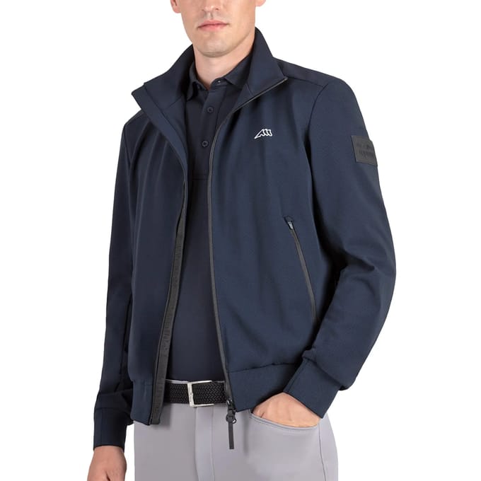 Micro-perforated Zip Jacket Riding Equiline Cussiec