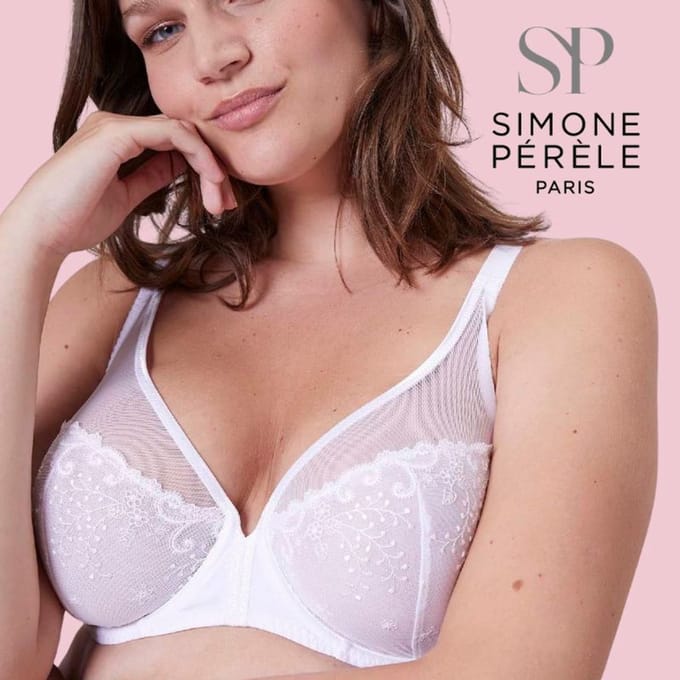 Simone Pérèle – Délice – BH Beugel – 12X319 – Blanc – Maat E75/90