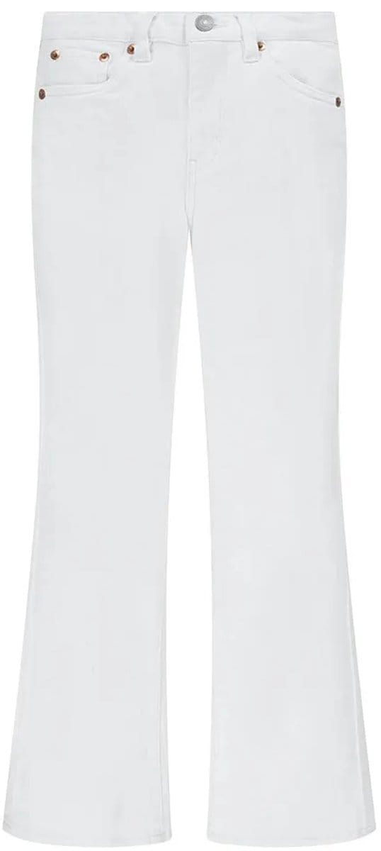 Levi´s ® Kids 726 High Rise Flare Jeans Broek Wit 8 Years Meisje