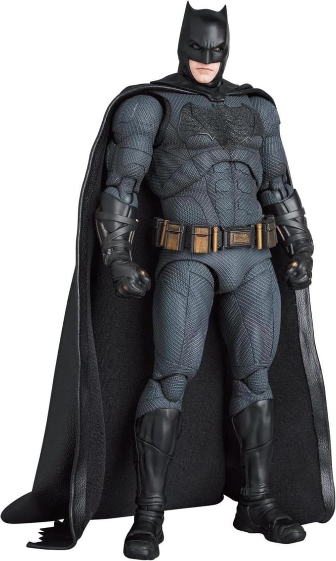 Actiefiguur Batman - Superheld Figuur - Verzamelen Displayen - Met Draad Cape - 1:12 Schaal - Zwart