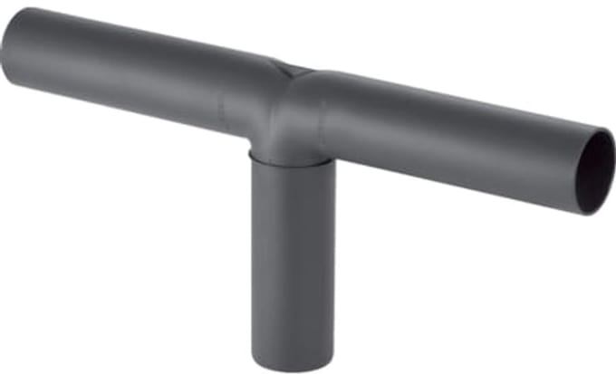 Geberit Silent-PP dubbele bocht 90° verlengd, 390.289.14.1