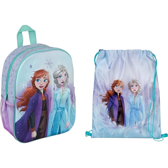 Frozen tassenset; rugzak en gymtas