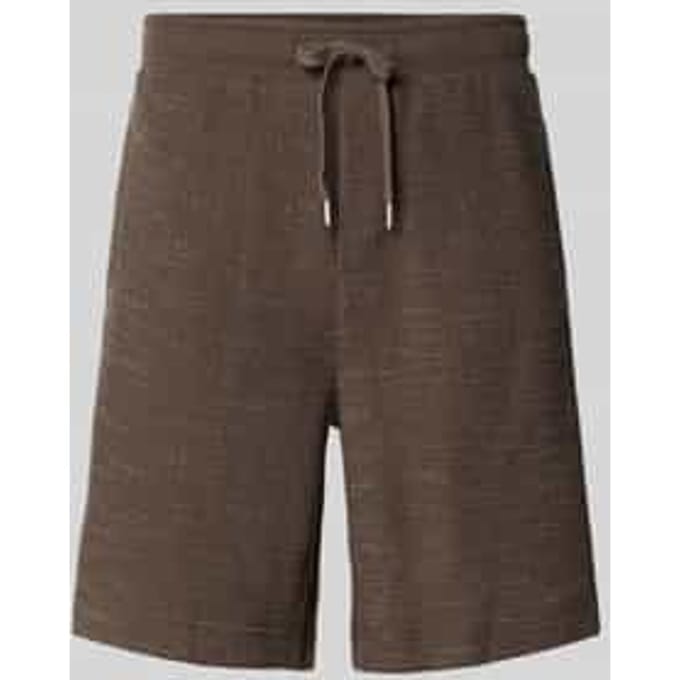relaxed fit sweatshorts van katoenmix