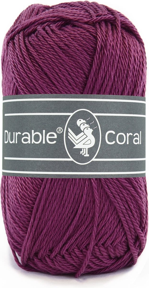 Durable Coral - 249 plum - Gemerceriseerd Katoen Garen