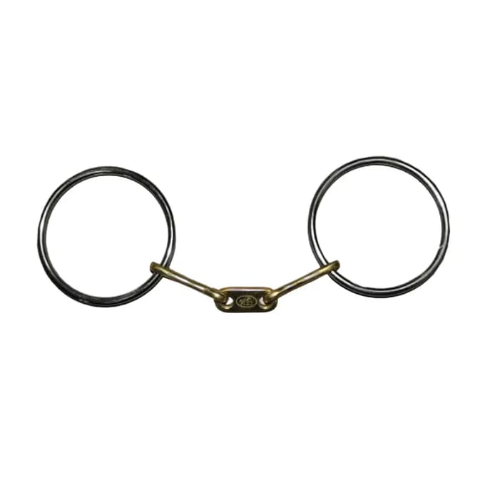 Mors dubbele breuken voor paard met palette Jump'In
