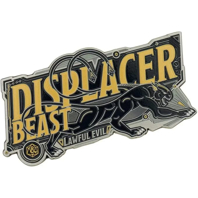 FaNaTtik Dungeons & Dragons Ingot Displacer Beast Limited Edition Coins