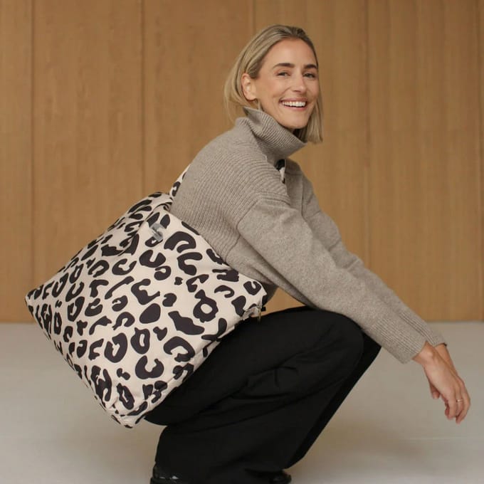 Studio Noos puffy diaper bag Holy Cow