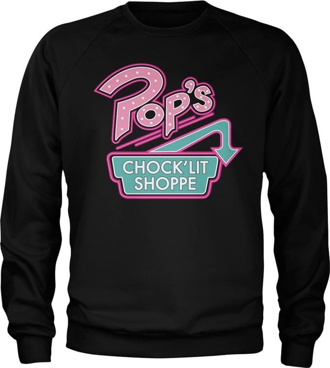 Riverdale Pop's Chock'Lit Shoppe-sweatshirt Zwart