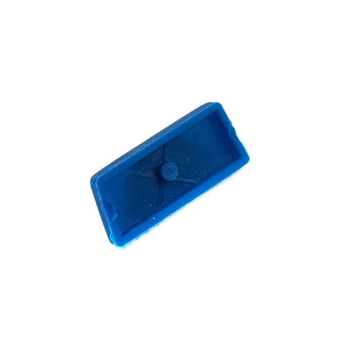BDP520 Boîtier de clé télécommandée à 1 bouton Coque Bouton Couleur Bleue pour Fiat Punto Doblo Bravo blue