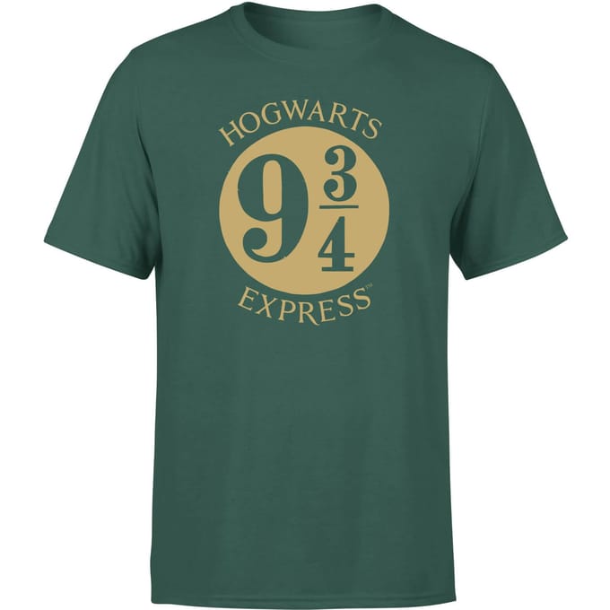 Harry Potter Platform Men's T-Shirt - Green - S