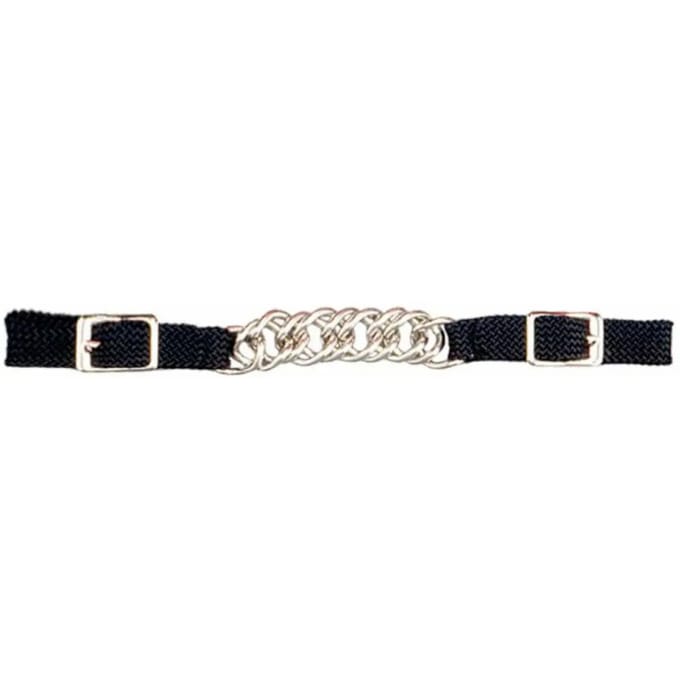 Nylon riem paard curb kettingTattini