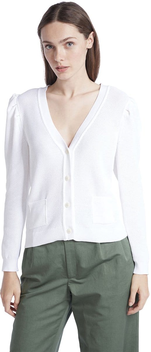 Kimbaly Puff Sleeved Cardi