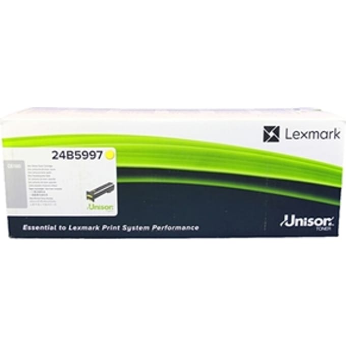 Lexmark 24B5997 toner cartridge geel (origineel)