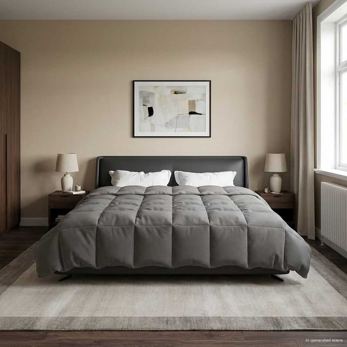 vidaXL - Winter - Duvet - 200 - x - 200 - cm - Winter - Microvezel - (100% - polyester)