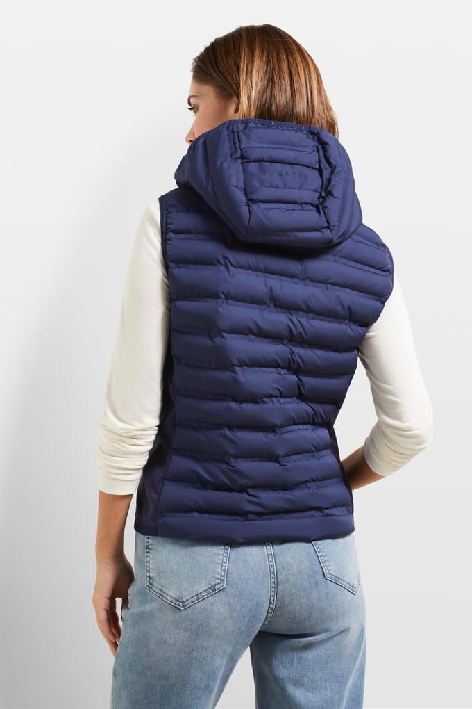 Bugatti Damen Waistcoat in gewatteerde look