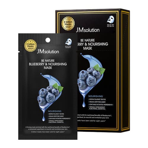 JMsolution - Be Nature Mask Set - 6 Types Blueberry & Nourishing