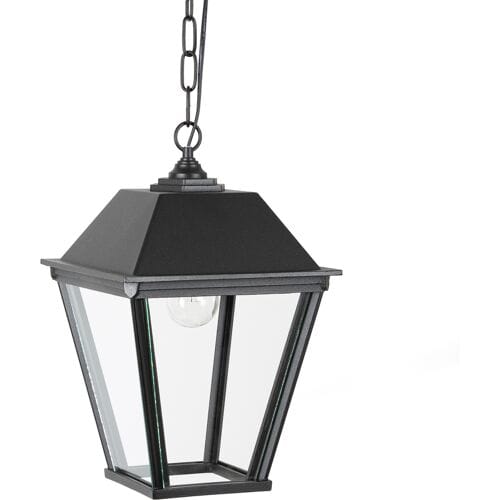 KS Verlichting Delft Hanglamp Matzwart Large