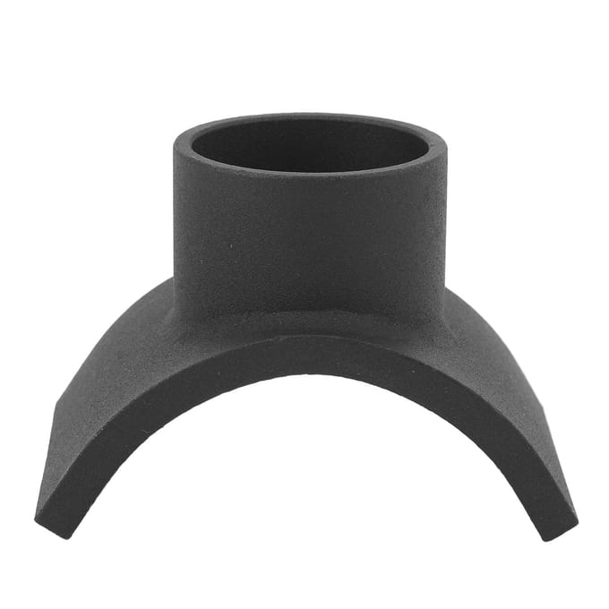 Fleskrik Adapter Hoge Sterkte Sterke Ondersteuning Hydraulische Krik Hefassen Zadel voor 3 inch Buis black