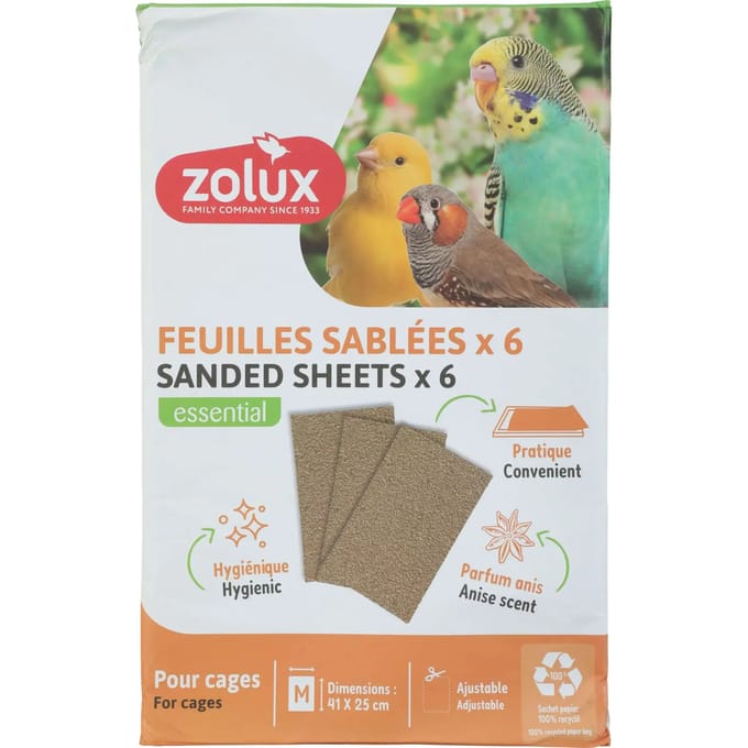 Zanderdeegblad Zolux MM (x6)
