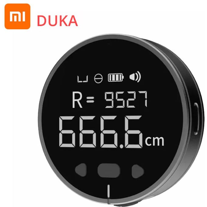 Duka Small Q 8 in 1 HD Digitale Entfernungsmesser Entfernungsmessger?t zwart
