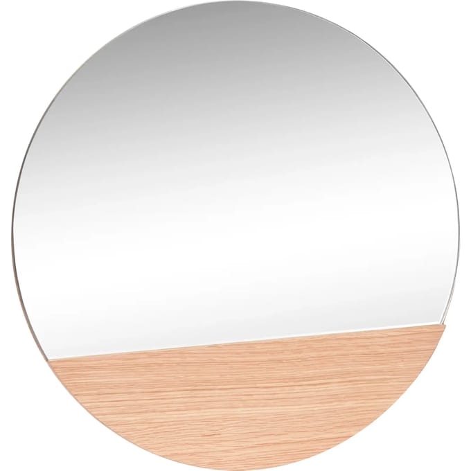 Ronde wandspiegel Hubsch Interior Crescent