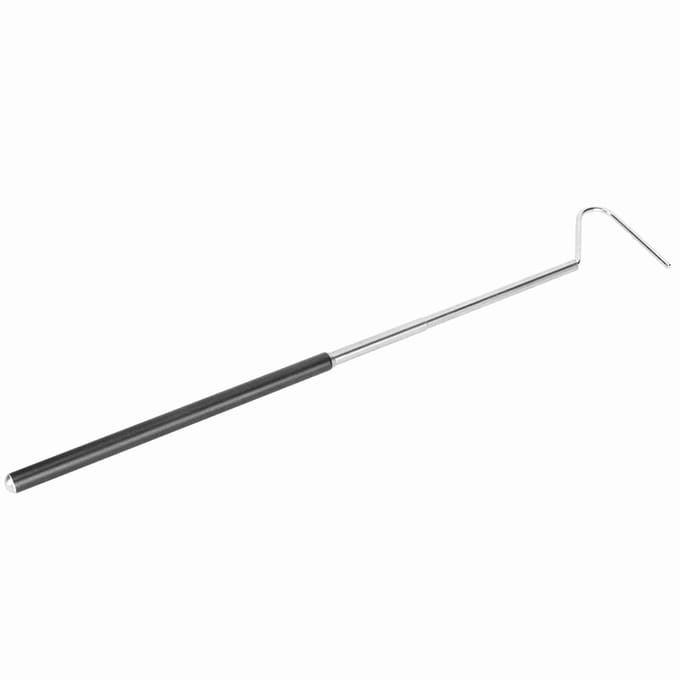 Roestvrij Staal Uittrekbaar Telescopisch Slang Reptiel Vanger Vanghaak Gereedschap(100 cm) 100CM gray