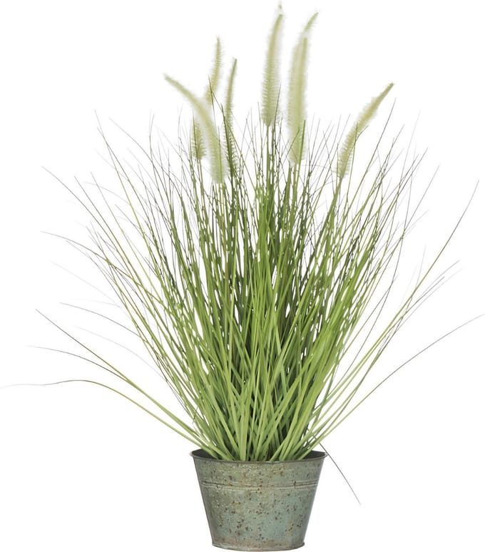 Kunst Siergras in Pot Groot 55 cm